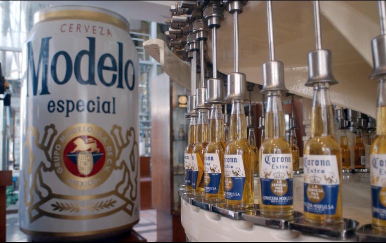 Grupo Modelo es la empresa líder en elaboración, distribución y venta de cerveza en México. NOTIMEX/Archivo