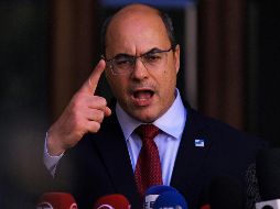 Wilson Witzel prometió luchar para revertir la decisión y denunció una persecución política. AFP/C. De Souza