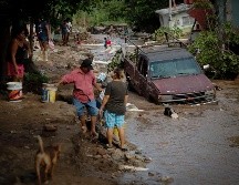 Varias poblaciones de la costa de Jalisco permanecen incomunicadas tras los efectos de la tormenta tropical. EL INFORMADOR / F. Atilano