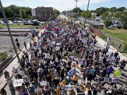 Desde el domingo, Kenosha ha vivido constantes protestas, algunas con disturbios violentos. AP/M. Gash