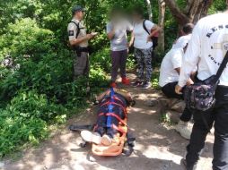 Señalan que el hombre se cayó y se golpeó en las costillas. ESPECIAL