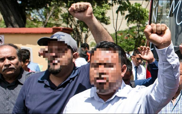 Los trabajadores aseguran que no se moverán hasta que lleguen funcionarios de alto nivel a dialogar con ellos. SUN / ARCHIVO