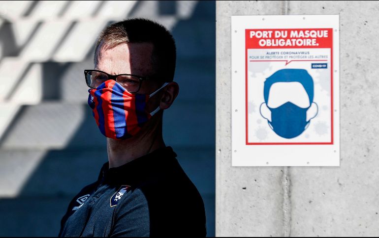 De los 101 departamentos de Francia, 57 se encuentran en una situación de vulnerabilidad moderada o elevada ante la fuerte circulación del virus. AFP / ARCHIVO