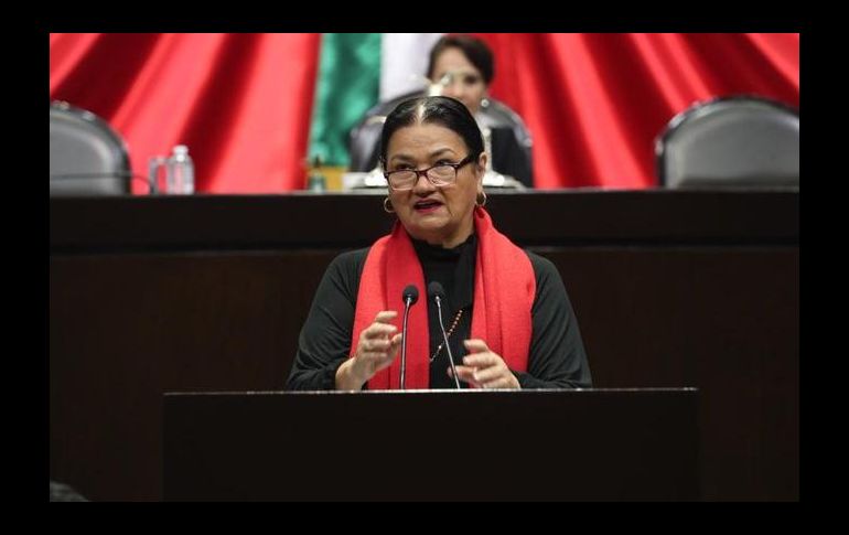 El grupo parlamentario del PRI propuso a Dulce María Sauri para presidir la Cámara baja.TWITTER@DulceSauri