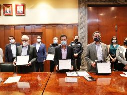 Grupo de Búsqueda de Personas Desaparecidas presentado por el alcalde zpopano, Pablo Lemus. TWITTER/@PabloLemusN