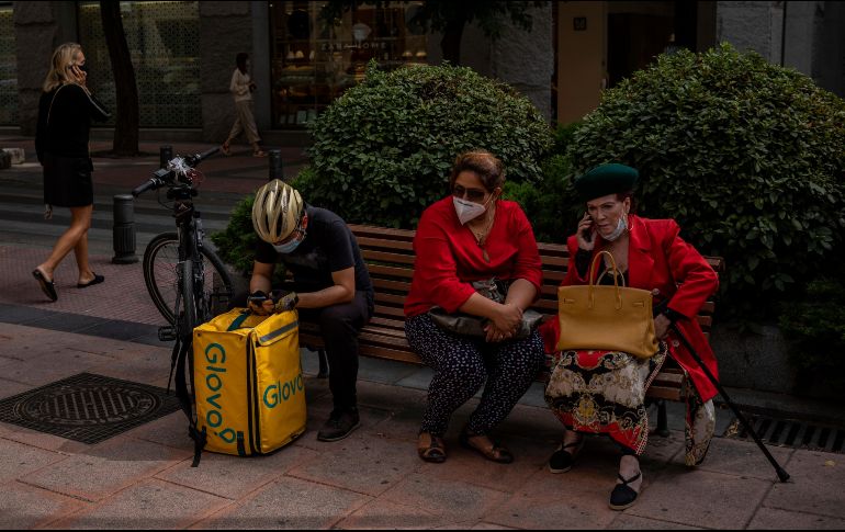 España es el país europeo con más casos de coronavirus desde que comenzó la pandemia, 462 mil 858 hasta el momento. AP / B. Armangue