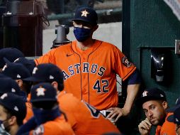 La celebración de la serie de Houston contra los Rangers había sido incierta mientras los Astros esperaban los resultados de las pruebas de COVID-19 que tomaron el domingo a toda la plantilla. AFP / ARCHIVO