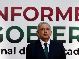 López Obrador presentó su Segundo Informe en Palacio Nacional. AFP/A. Estrella