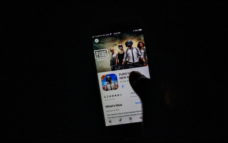 Entre las aplicaciones está el videojuego PUBG, que tiene millones de usuarios en India. AFP / J. Samad
