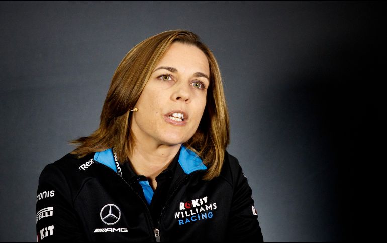 Mientras estuvo al frente del equipo, Claire fue nombrada Oficial de la Orden del Imperio Británico en reconocimiento a sus servicios a la Fórmula Uno. EFE / ARCHIVO