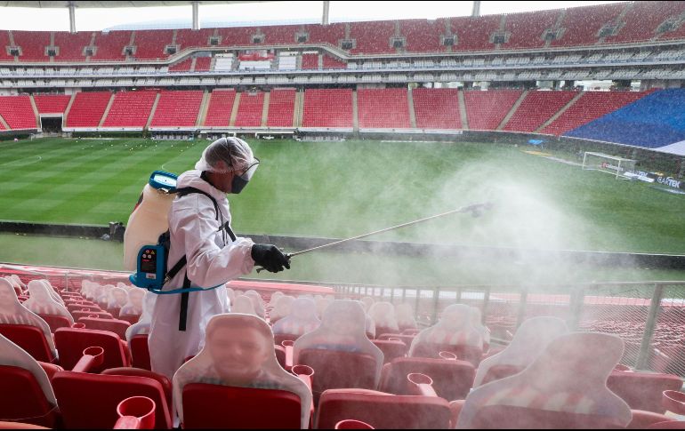 Según información del portal de TUDN, la Liga MX ha contemplado que la afición ya pueda entrar a los inmuebles con aforo para el 30 a 50% de su capacidad. IMAGO7