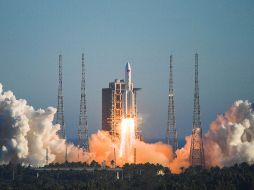 El lanzamiento ocurrió desde el centro espacial de Jiuquan con un cohete Larga Marcha. NTX / ARCHIVO