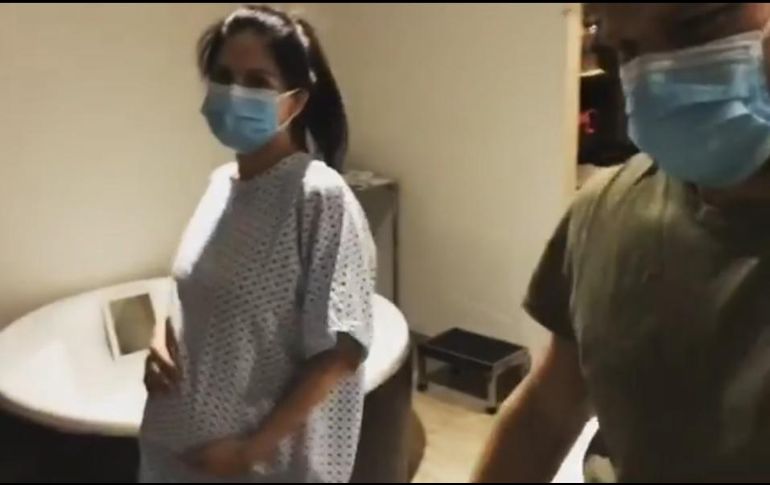 África dio a luz un día después de su cumpleaños número 35. ESPECIAL