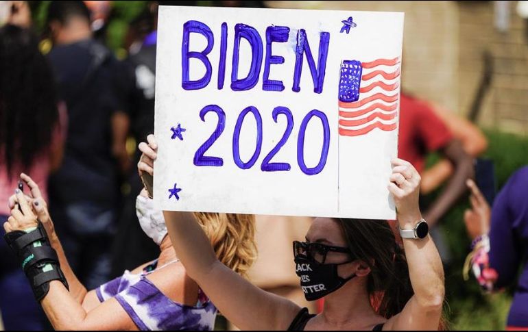 Joe Biden declaró al presidente Donald Trump 