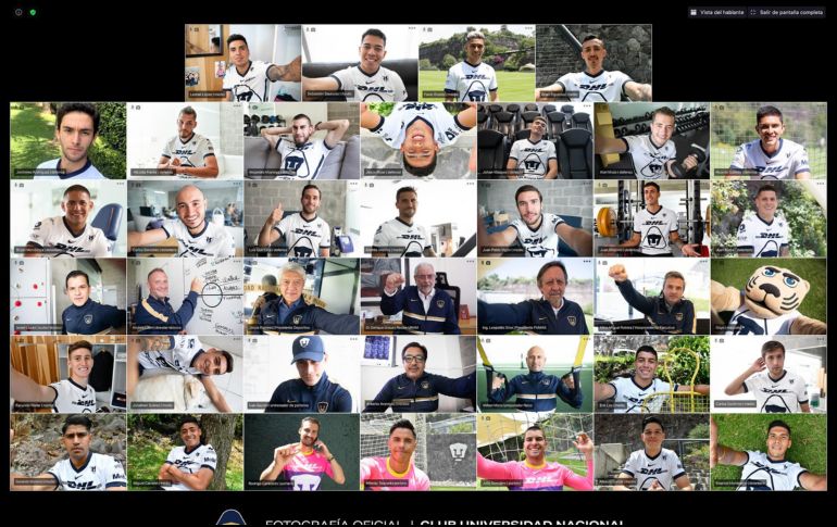 En tiempos de esta pandemia, el innovar se volvió parte de nuestro día a día. Pumas así lo confirmó con su foto oficial para el Guard1anes 2020. TWITTER / @PumasMX