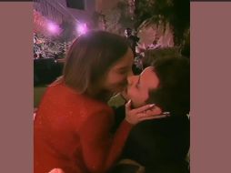 Un video con sus momentos juntos cerró la romántica velada en la que los besos, los cariñitos y las palabras amorosas no podían faltar. INSTAGRAM / @belindapop