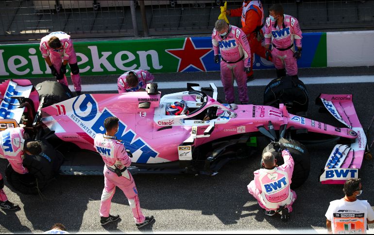 Sergio Pérez señaló fallas como la parada en boxes. EFE/M. Thompson