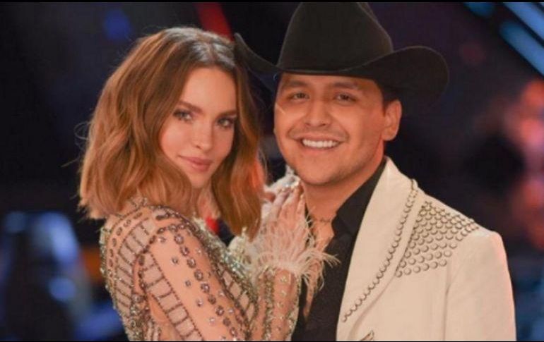Nodal y Belinda festejaron cuatro meses de noviazgo. INSTAGRAM / belindapop