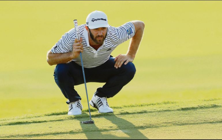 BUEN OJO. Johnson fue la figura del día. AFP