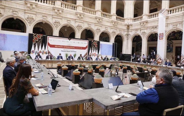 Durante la Reunión Interestatal COVID-19, los gobernadores de Jalisco, Aguascalientes, Chihuahua, Durango, Michoacán, Tamaulipas, Colima, Coahuila, Nuevo León y Guanajuato decidieron dejar la CONAGO. ESPECIAL