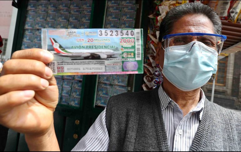 Ernesto Prieto Ortega, director general de la Lotería Nacional, informa que en el último mes 