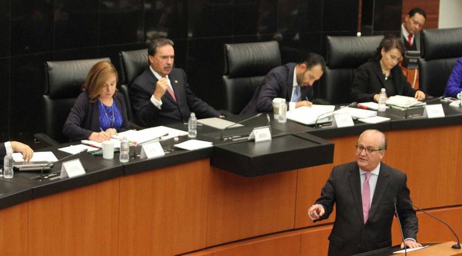 Además de Graco Ramírez (c), fueron citados los extitulares de la Secretaría de Hacienda, Adriana Flores Garza y Jorge Michell Luna. NTX/ARCHIVO