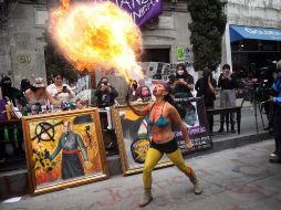 El próximo jueves se cumplirá una semana de que los familiares de víctimas tomaron las oficinas de la CNDH. EFE/S. Gutiérrez