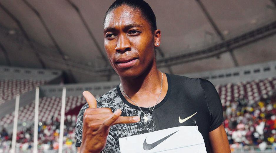 POLÉMICA. La velocista siempre ha estado marcada por el tema de la testosterona. AFP