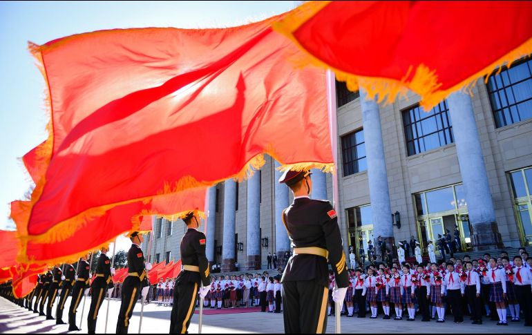 Las autoridades chinas reconocieron a los ciudadanos por su desempeño en la pandemia. XINHUA/X. Li