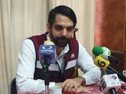 Attolini se encuentra de gira por Jalisco en busca del voto entre simpatizantes de Morena para la secretaria general del partido. EL INFORMADOR / J. Velazco