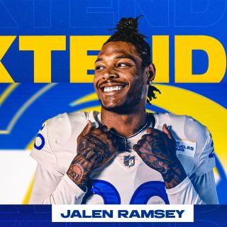 Rams acuerdan 105 MDD por cinco años con Jalen Ramsey
