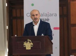 Ismael del Toro dijo que la transformación del Centro Histórico inició con la reactivación de Plaza Guadalajara y su entorno, cuyas obras terminan en diciembre próximo. TWITTER/DelToroIsmael