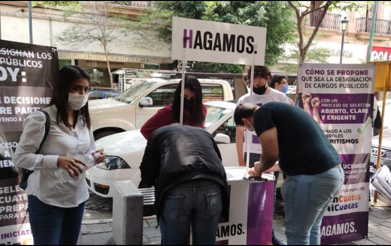 La propuesta ciudadana se presentó en el IEPC, pero no avanzó pese a que se reunieron más de 30 mil firmas. EL INFORMADOR / ARCHIVO