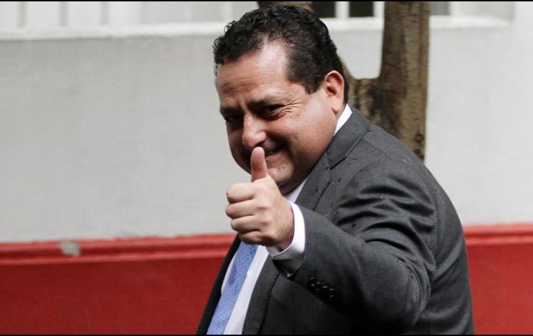 Carlos Mendoza Davis, gobernador de Baja California Sur, hace un llamado junto con sus compañeros a evitar la polarización que se vive en México. NTX/ARCHIVO