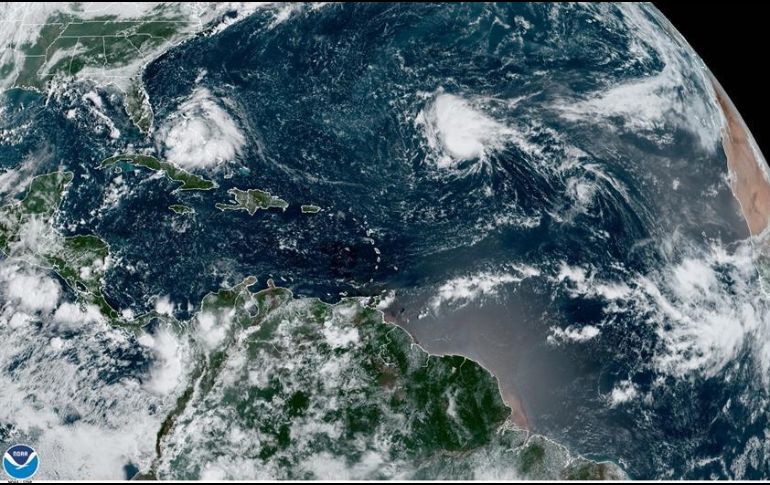 Autoridades emitieron una alerta de tormenta tropical para la costa del sureste de Florida. EFE/NHC