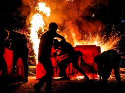 Las protestas, que el Gobierno vincula con un “vandalismo sistemático y coordinado”, también han dejado 209 civiles y 194 uniformados heridos. AFP/S. Mendoza