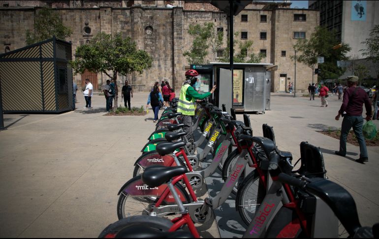 BKT Bici Pública S.A. de C.V. ha manejado el programa desde su inicio, en 2014. EL INFORMADOR/F. Atilano