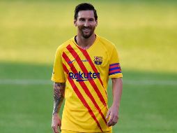 Poco decisiva fue la participación de Leo Messi en su primer partido después del burofax para anunciar su intención de marchar del Barcelona. AFP / P. Barrena