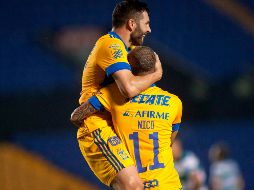 Gignac llegó a ocho goles en el torneo. AFP/J. Aguilar