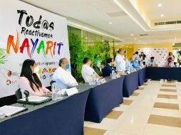 Mediante una alianza entre la IP, productores y consejos agroalimentarios estatales, se presentó la estrategia de reactivación económica “Todos Reactivamos Nayarit”. ESPECIAL /