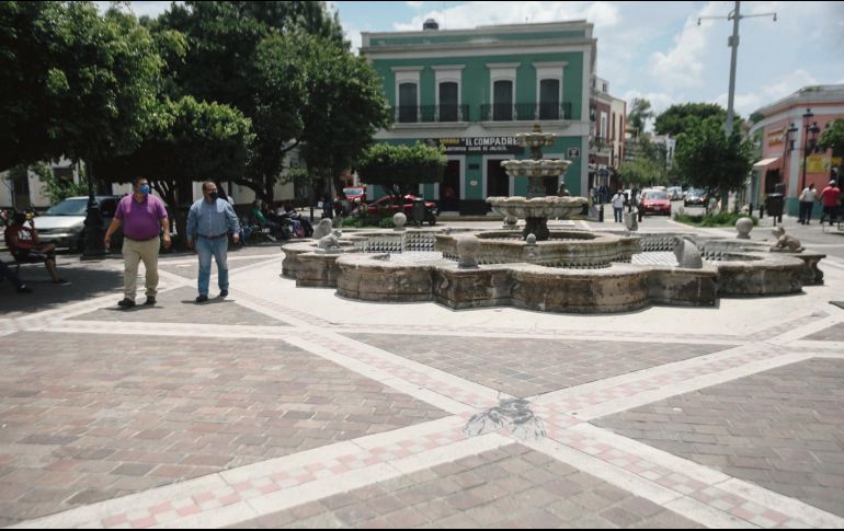 El Centro. El Ayuntamiento tapatío interviene la Plaza Guadalajara, la Plaza Juárez, el Barrio de las Nueve Esquinas, la Plaza Universidad y el entorno de los Dos Templos hasta el Parque Agua Azul.EL INFORMADOR/G. GALLO