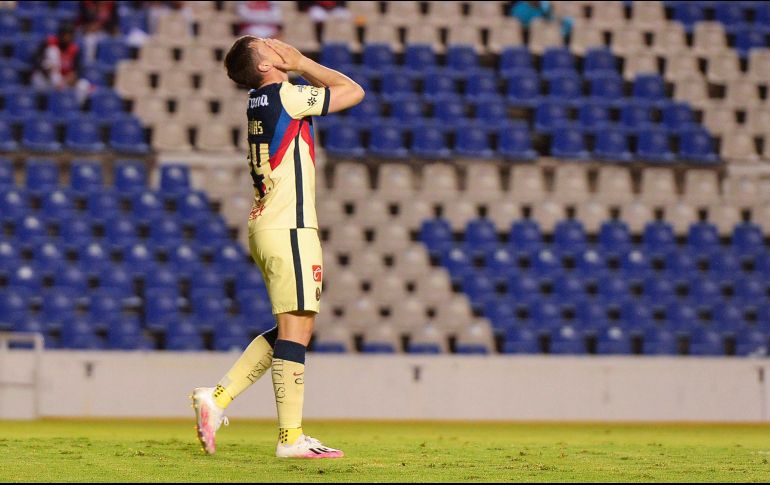 Sin Viñas, el América pierde parte de su arsenal ofensivo. MAGO7 / ARCHIVO