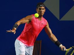 PREPARADO. Rafa Nadal no juega desde la Final de Acapulco en febrero y se medirá a Pablo Carreño en Roma. EL INFORMADOR / ARCHIVO