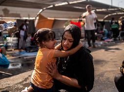 Alrededor de 12 mil migrantes del campo de Moria se encuentran sin refugio desde el incendio y duermen en edificios abandonados. AFP / ARCHIVO