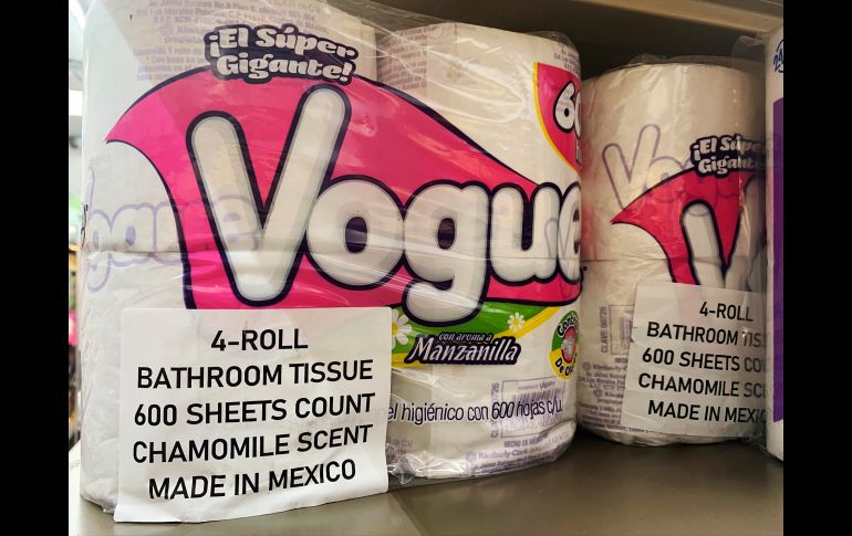 Papel mexicano en una tienda en Nueva York, Estados Unidos. AP/J. Pisani