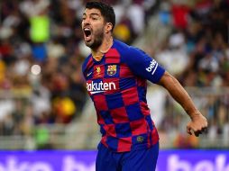 Luis Suárez recibe un sueldo de 72 millones 640 mil pesos mexicanos aproximadamente. AFP/ARCHIVO