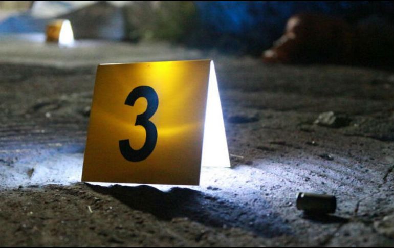 Sobre el lugar se encontraron cuatro cascajos percutidos. ESPECIAL/ARCHIVO