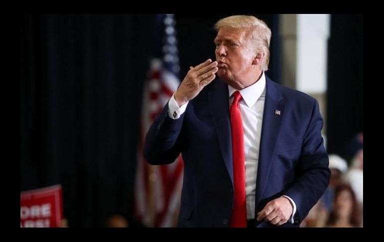 Trump también estuvo en desacuerdo con el doctor Redfield sobre la efectividad de los cubrebocas. ESPECIAL