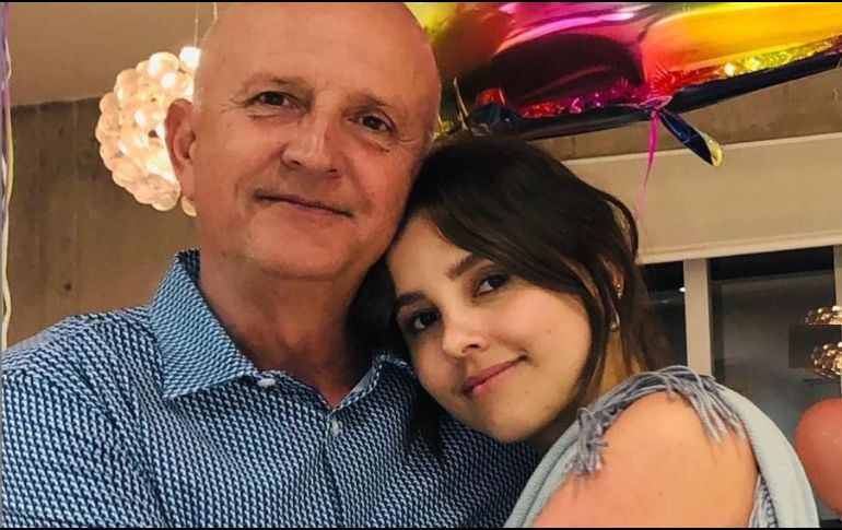 Paulina Goto recuerda a su padre, Eduardo Gómez, con mucho amor. INSTAGRAM / @paulinagoto