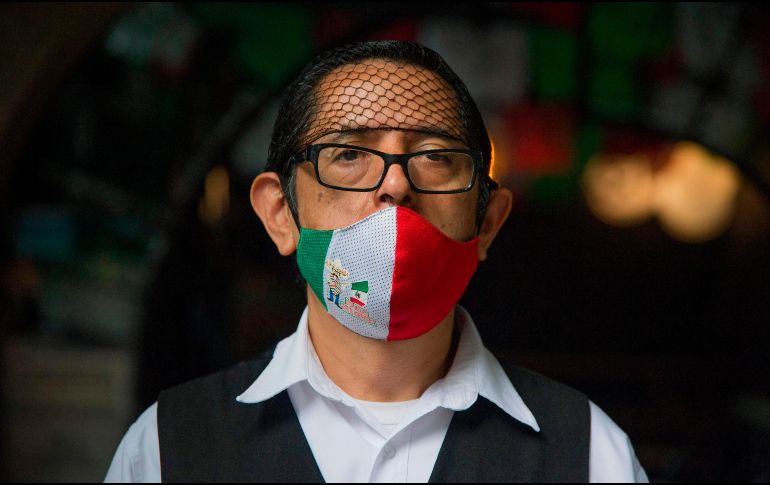 Exaltan la necesidad de educar a las personas a usar el cubrebocas, del cual dijo que es la herramienta más poderosa para frenar el coronavirus. AFP / C. Cruz